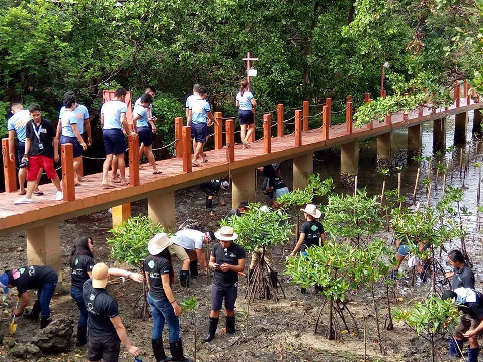 Inside Boracay Week 6 Mangrove Rehabilitation and clean up Boracay PNP