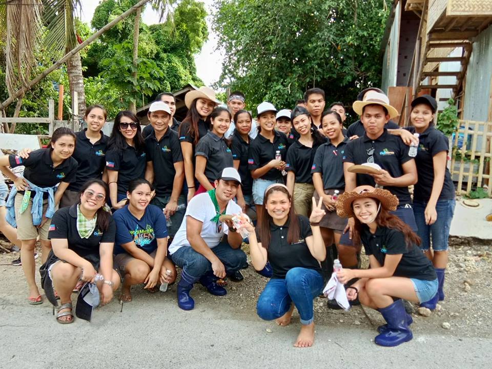 Boracay Haven Staff Team Mangrove Clean-up and Replanting activities.