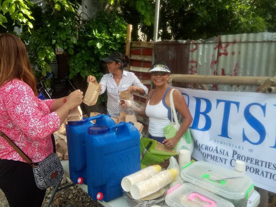 Boracay Mangrove Clean-up and Replanting activities.