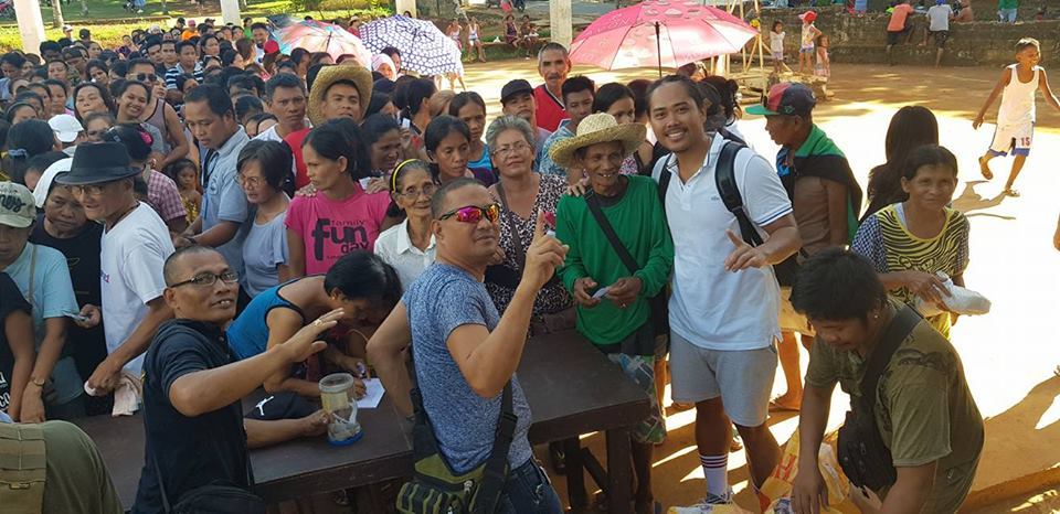 SB Datu Sumnidad Community Service and Gift Giving at Barangay Yapak during Boracay's Closure