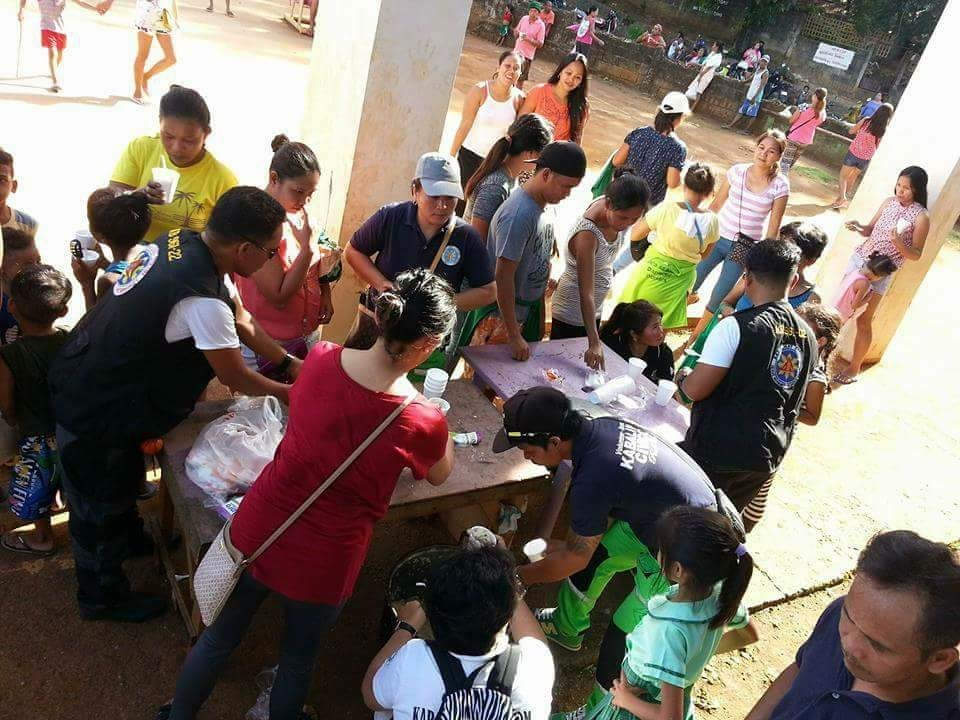 Community Service and Gift Giving at Barangay Yapak during Boracay's Closure