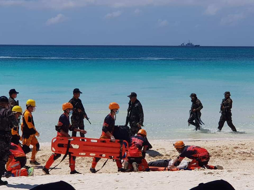 Capability Demonstration on White Beach. Photo Credit Claire Ang