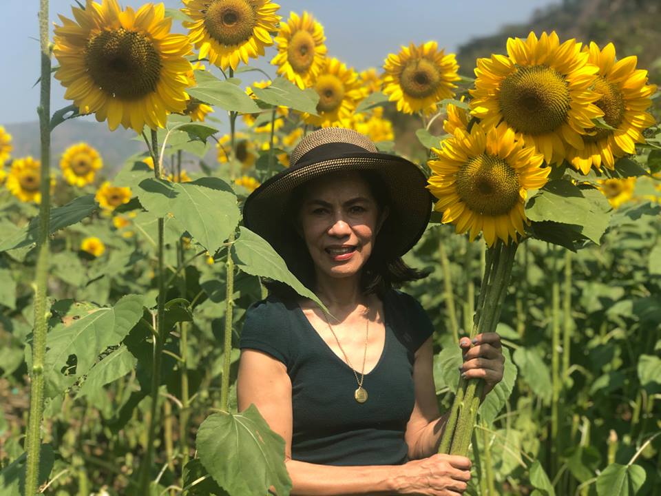 Gina Lopez in Tubley Benguet earlier this year 2019