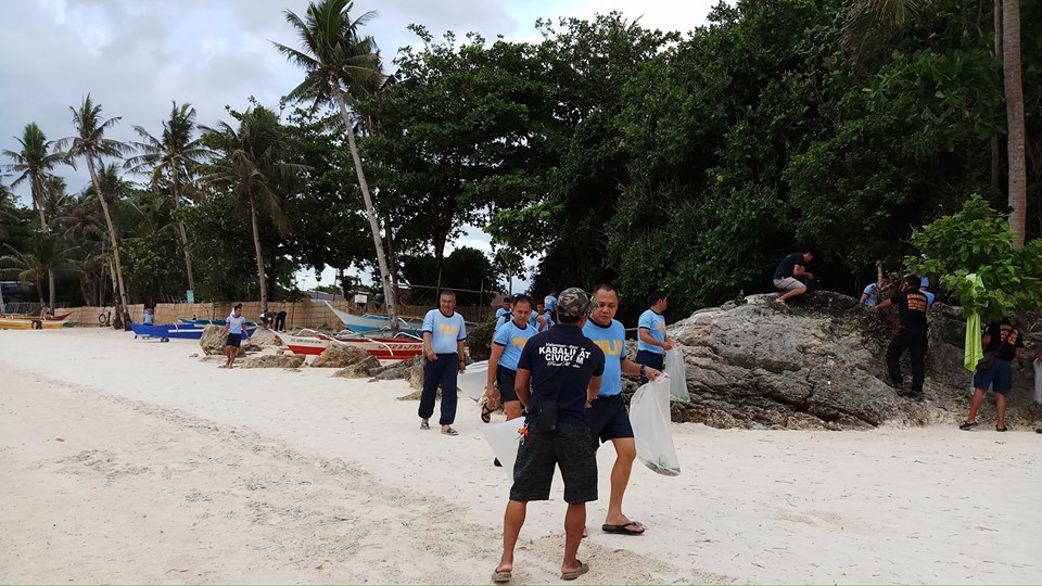 Boracay Civic Action Activity during closure