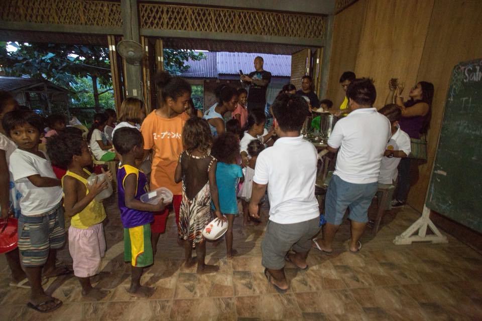 Feeding programs during Boracay's closure