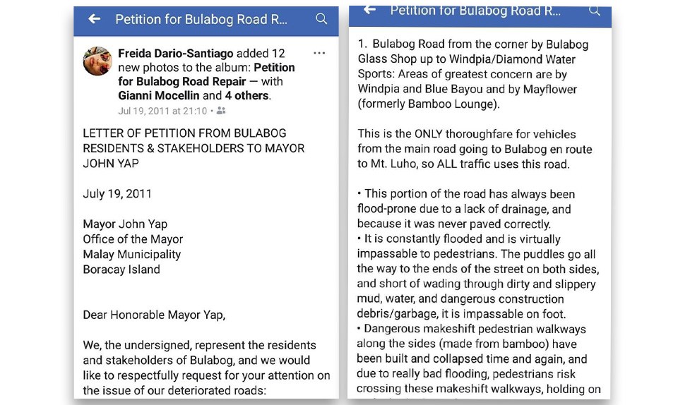 Inside Boracay: Week 13 Letter sent to Boracay Mayor by Freida Dario-Santiago July 19, 2011