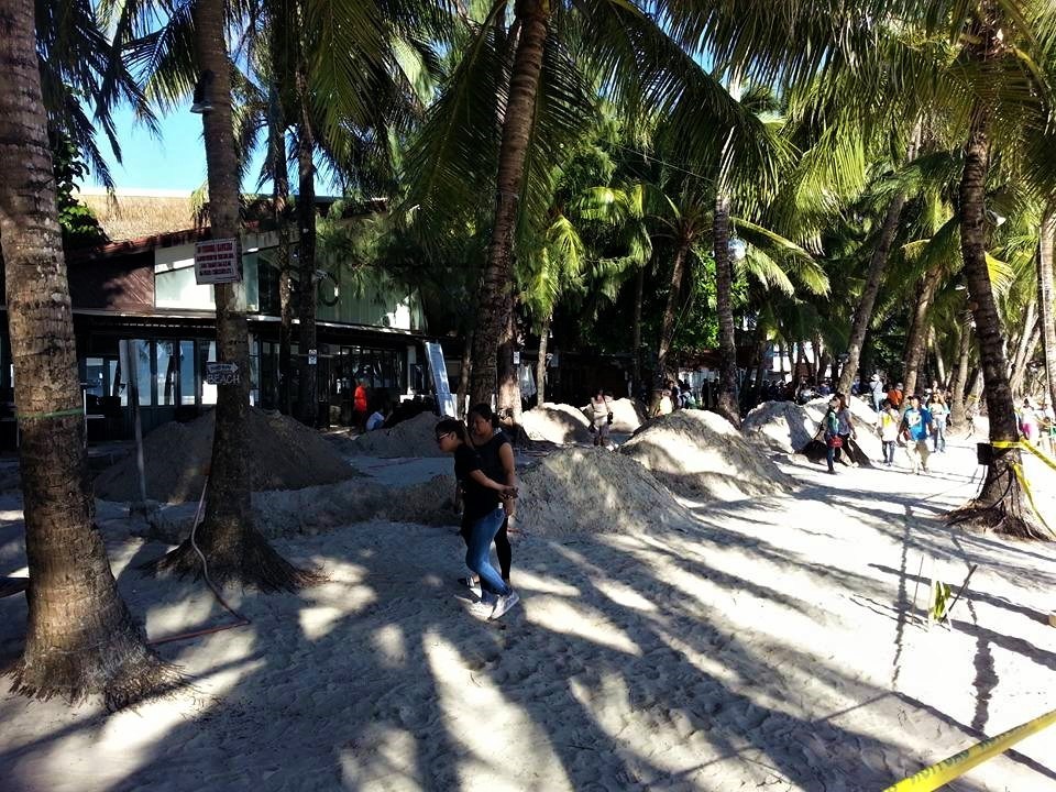 Inside Boracay: Week 5 Work starts on the beachfront Drainage Pipe. Courtesy of Michelie “Mitch” Sampane
