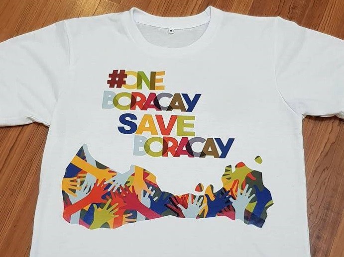 Inside Boracay Week 7: OneBoracay Fundraising T-shirts