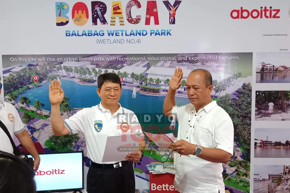 Vice Mayor Abram Sualog signed in, after Boracay Mayor's Suspension - Inside Boracay Oct 2018