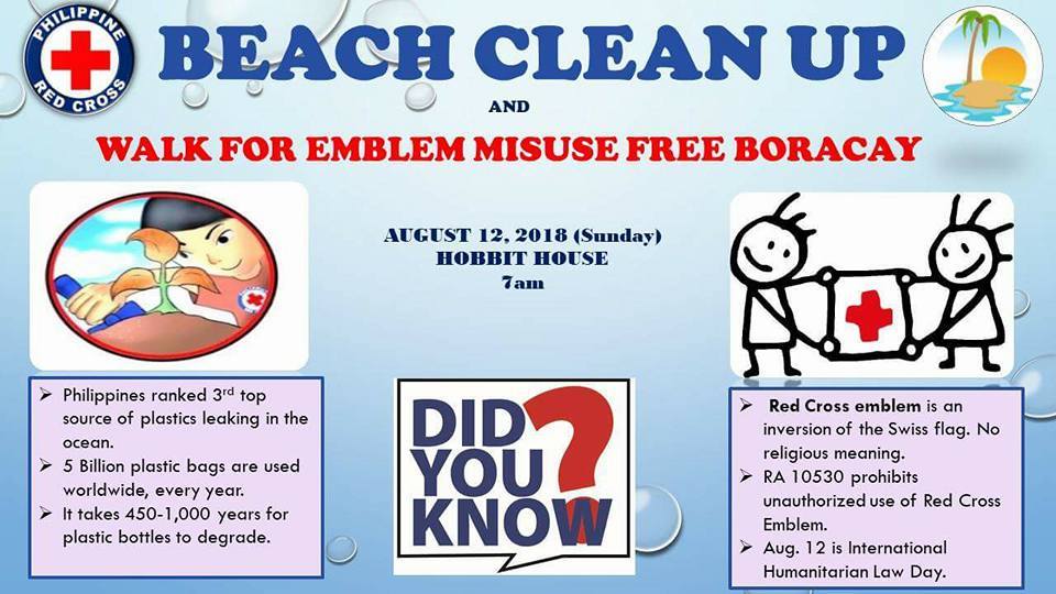 Inside Boracay: Week 16 Red Cross Beach Clean-up