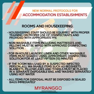New Normal Hotels Protocol Rooms and Housekeeping (2)