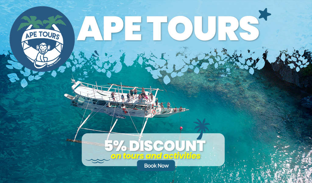 Loyalty Deal from Ape Tours El Nido RANGGO App Partner Directory