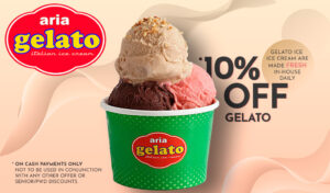 Loyalty Deal from Aria Gelato Boracay RANGGO App Partner Directory