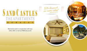 Loyalty Deal from Sandcastles Apartment Boracay RANGGO App Partner Directory