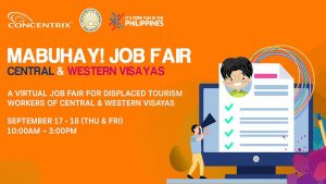 ONLINE EVENT: MABUHAY! Job Fair - Central and Western Visayas