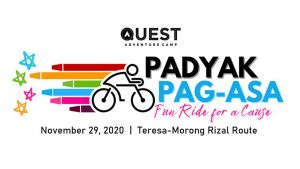CYCLING EVENT: Padyak Pag-Asa Fun Ride for a Cause @ Quest Adventure Camp