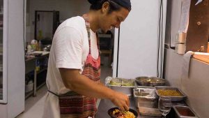 David Del Rosario, of CEV Siargao.  Showcasing Seafood and Ceviche