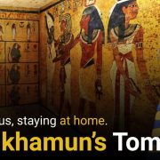 Tutankhamun’s Tomb: Ancient Egypt Virtual Tour poster 25 April 2021