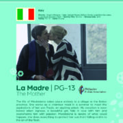 Poster giving synopsis for the European film The Mother, an entry in the Cine Europa 24 Film Festival