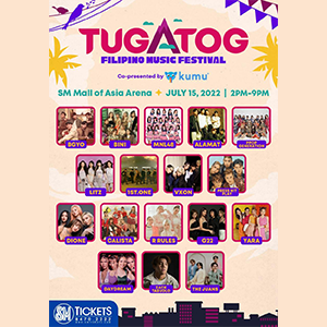 TUGATOG FILIPINO MUSIC FESTIVAL ( ON-GROUND ) - Mall Of Asia Arena @ Mall Of Asia Arena