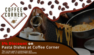 Loyalty Deal from Coffee Corner Bantayan RANGGO App Partner Directory