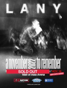 LANY, A November 2022 to Remember - Mall of Asia Arena