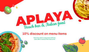 Loyalty Deal from Aplaya Beach Bar Boracay RANGGO App Partner Directory