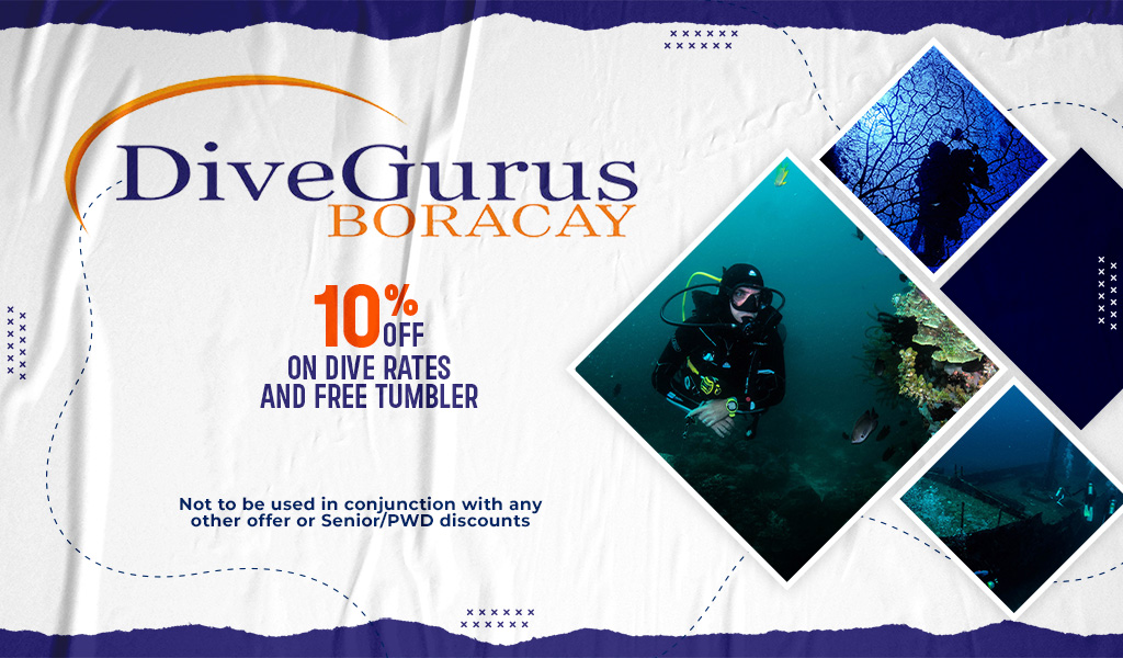 Loyalty Deal from Dive Gurus Boracay RANGGO App Partner Directory