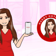 Hugot Hotelier Avatar holding a phone with a screen showing the RANGGO App: 5 Things I love about Ranggo App