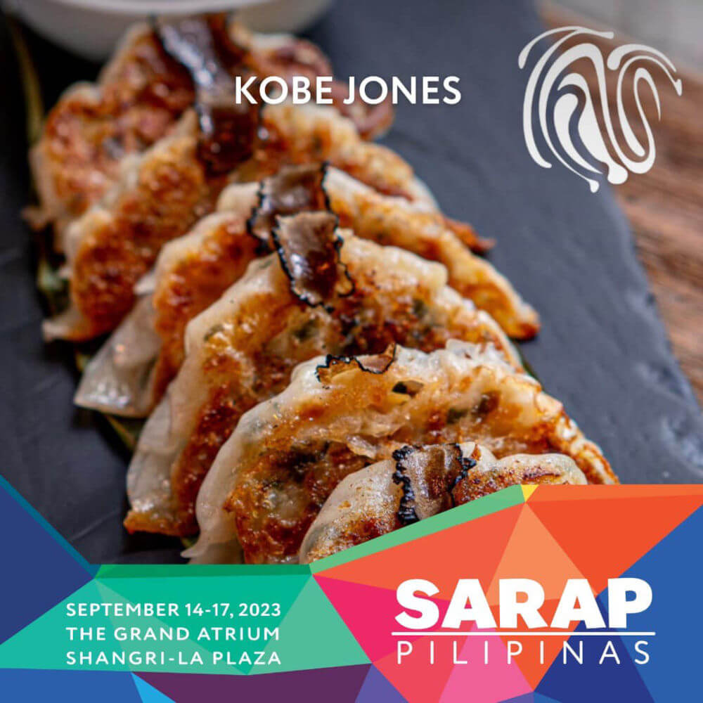Kobe Jones Purveyor for Sarap Pilipinas Pop Up Event at Shangri-La Plaza